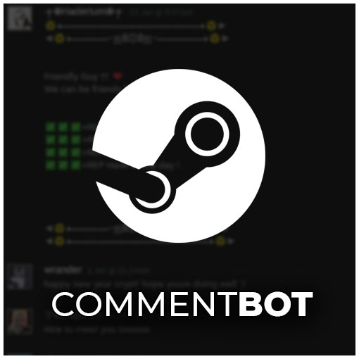 Buy Steam Profile Comments and Rep Boosting Service at Lowest Price