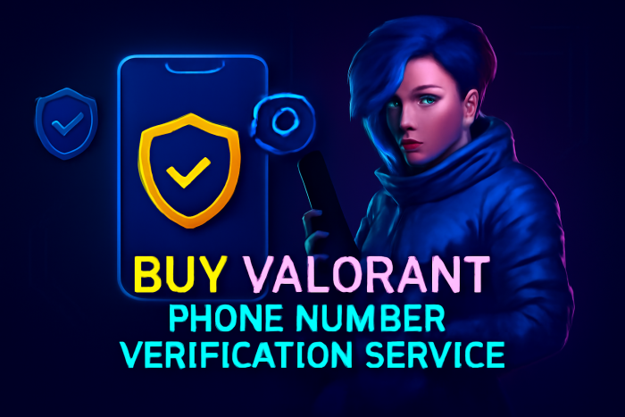 BUY VALORANT RIOT PHONE NUMBER VERIFICATION SERVICE